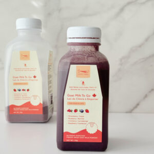 LOOPYPAWS  Goat Milk TO GO-Mixed Berries (500 ml) ---eind November