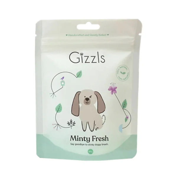 Gizzls - Minty Fresh - Peanut Butter & Mint Treats - Afbeelding 4