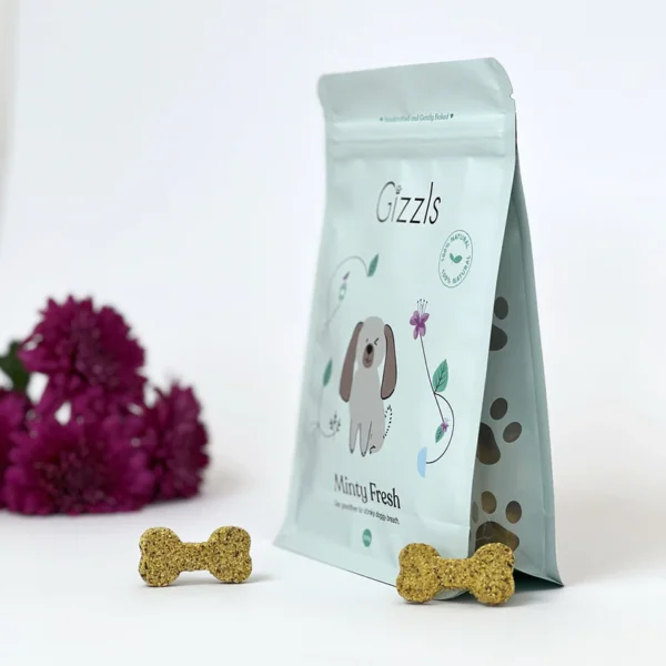 Gizzls - Minty Fresh - Peanut Butter & Mint Treats - Afbeelding 2