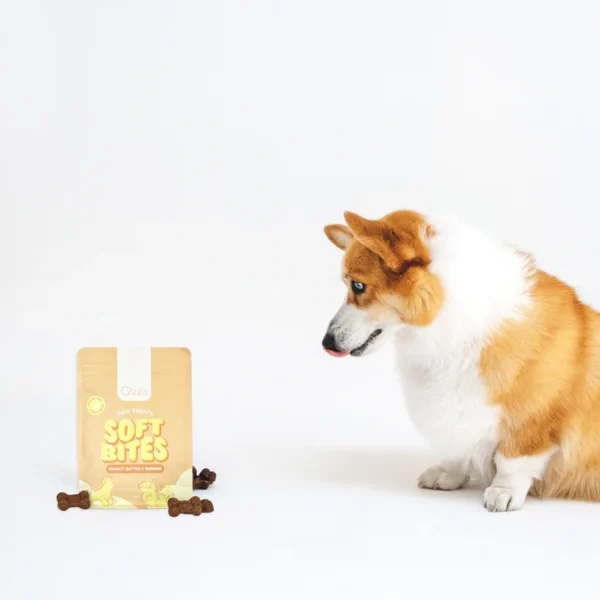 Gizzls - Soft Bites - Peanut Butter & Banana - Afbeelding 3