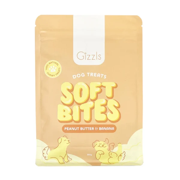 Gizzls - Soft Bites - Peanut Butter & Banana - Afbeelding 2
