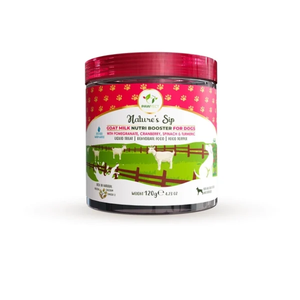 Pawfect - Nature's Sip - Geitenmelk Pomegranate & Cranberry
