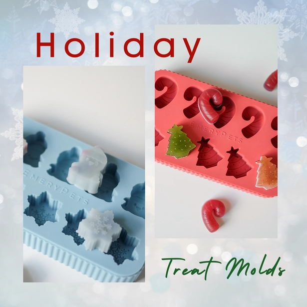 Emery Pets Treat Molds Winter Edities ---PRE-ORDER 3e week november